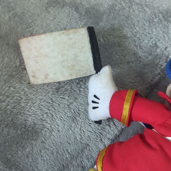 Disney Mickey Mouse Bean Bag plush toy as French Soldier - Picture 3 of 6